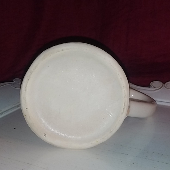 Vintage Moira Pottery Blue Rooster Hen Pitcher - Picture 5 of 6